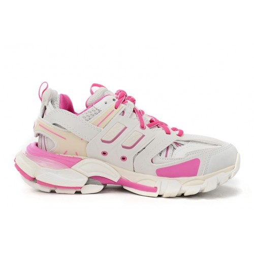 Balenciaga Track Sneaker "White Fluo Pink"