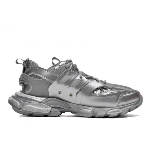 Balenciaga Track.2 Open Sneaker “Bright Silver”