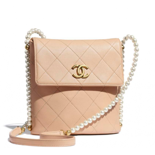 Chanel Small Hobo Bag Beige